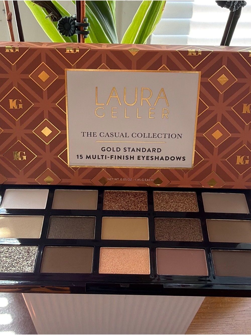 Laura Geller Gold Standard Eyeshadow Palette - Warm Neutral Tones